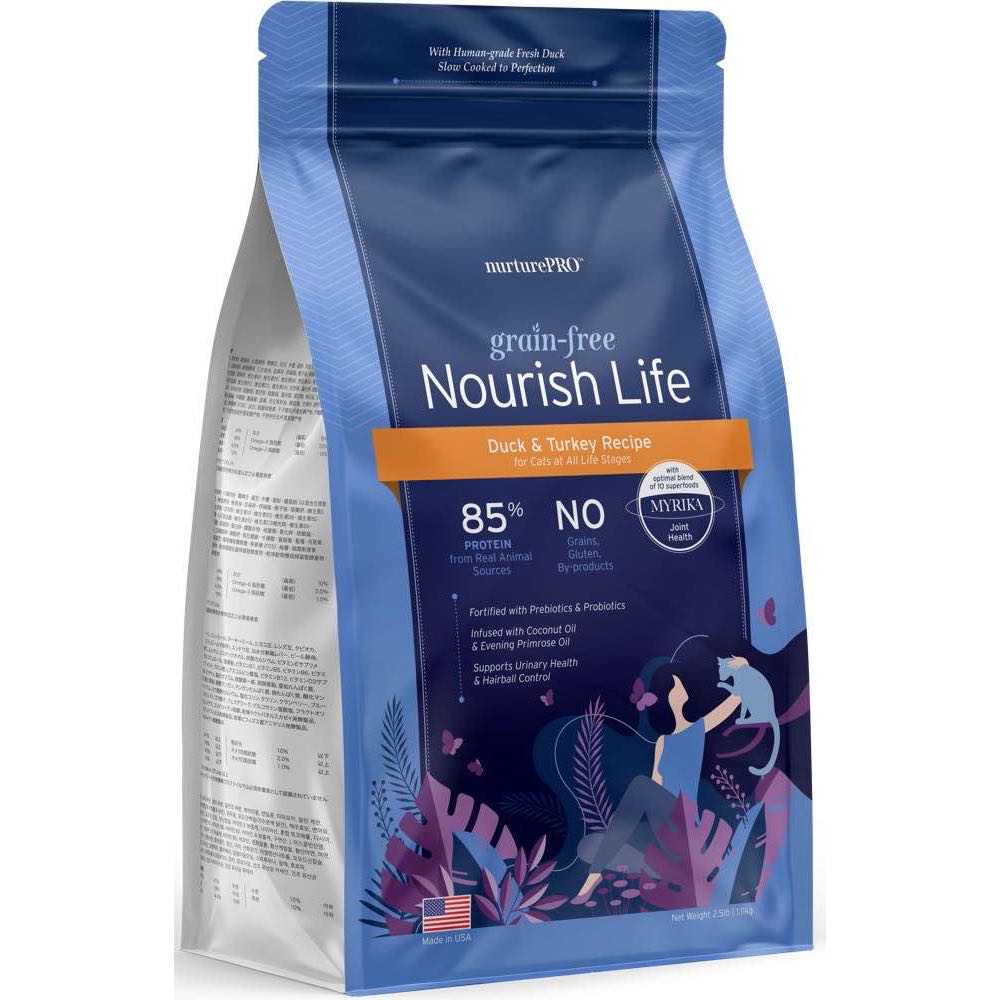 'TRIAL SPECIAL $3 OFF': Nurture Pro Nourish Life Grain-Free Dry Cat Food 0.5lb