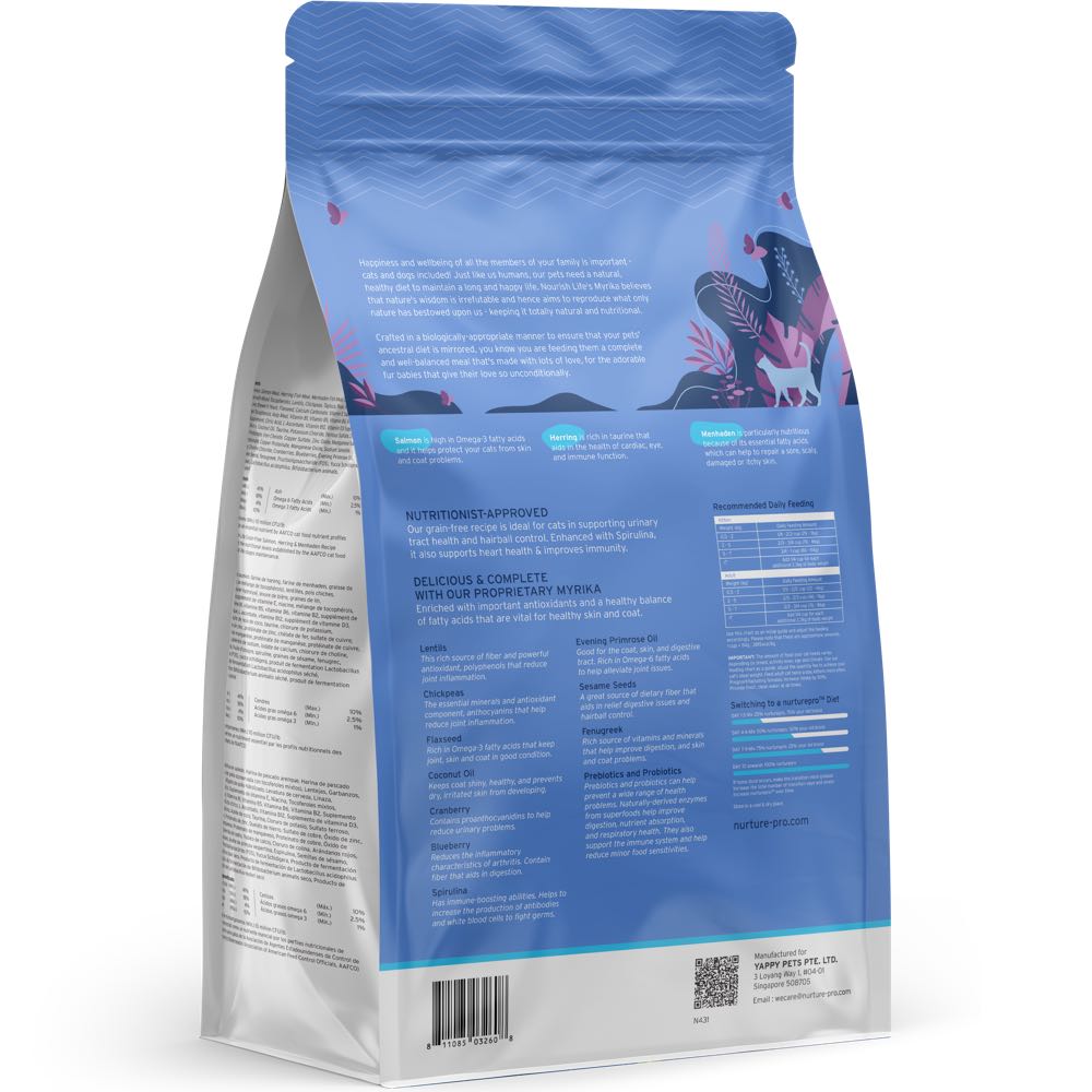'TRIAL SPECIAL $3 OFF': Nurture Pro Nourish Life Grain-Free Dry Cat Food 0.5lb