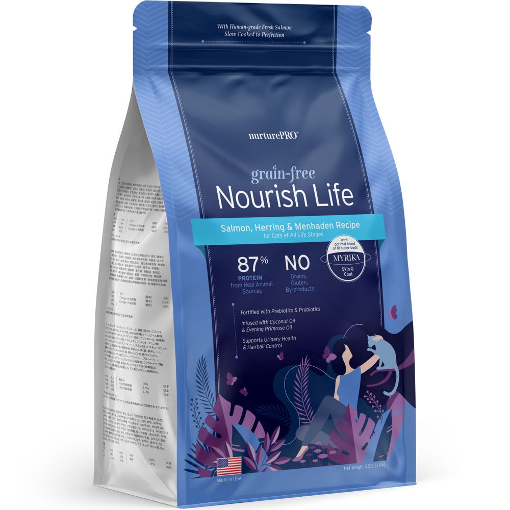 'TRIAL SPECIAL $3 OFF': Nurture Pro Nourish Life Grain-Free Dry Cat Food 0.5lb