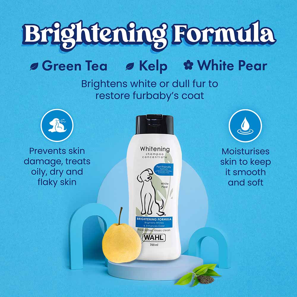 50% OFF: Wahl Whitening Brightening Formula Dog Shampoo 700ml